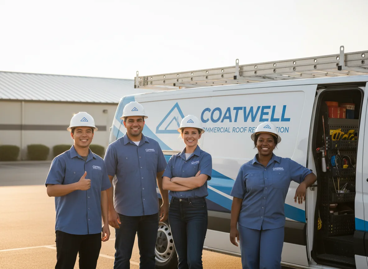 Commercial roof coating company in Courtland, VA